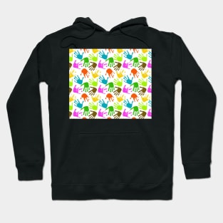 Painted Hands Rainbow Hoodie